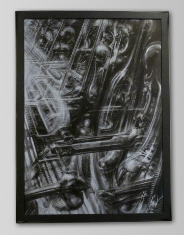 H. R. Giger - N. Y. City I, 50 x 70 cm