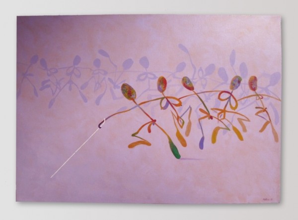 Miroslav Pošvic - Žádná změna, akryl/plátno, 50 x 70 cm, 2011