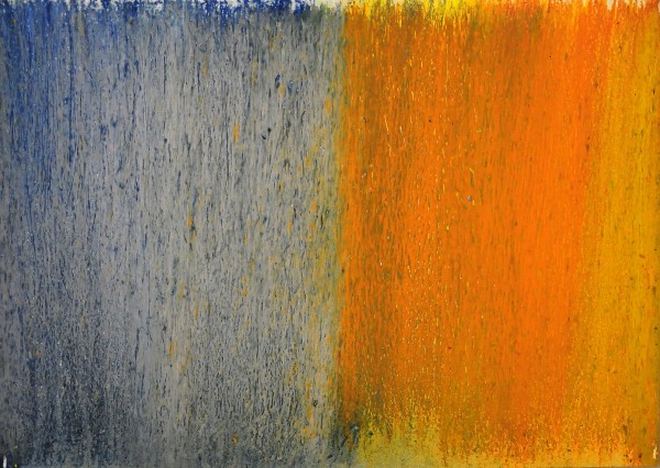 Brokovic Curt-Raoul: Olejová křída na papíře, 2009, 50x70 cm