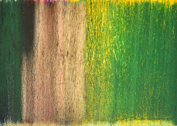 Brokovic Curt-Raoul: Olejová křída na papíře, 2009, 50x70 cm